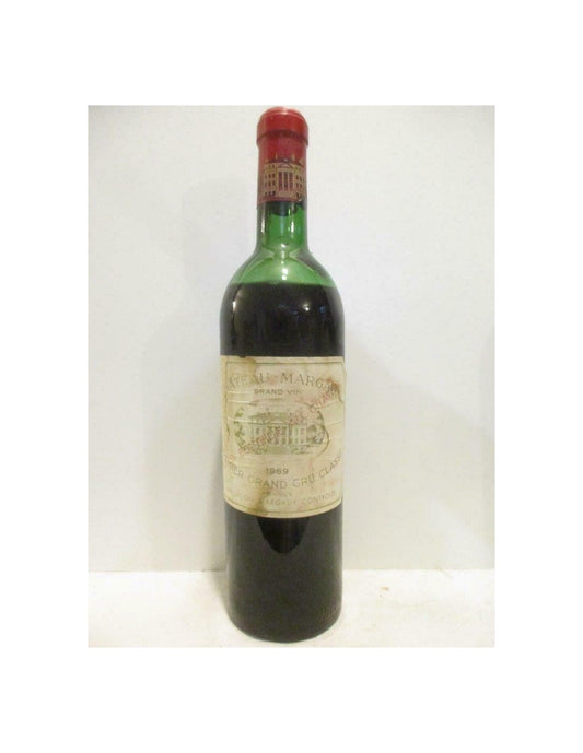 1969 - margaux - château margaux grand cru classé (capsule abîmée) - rouge - bordeaux - Just Wines 