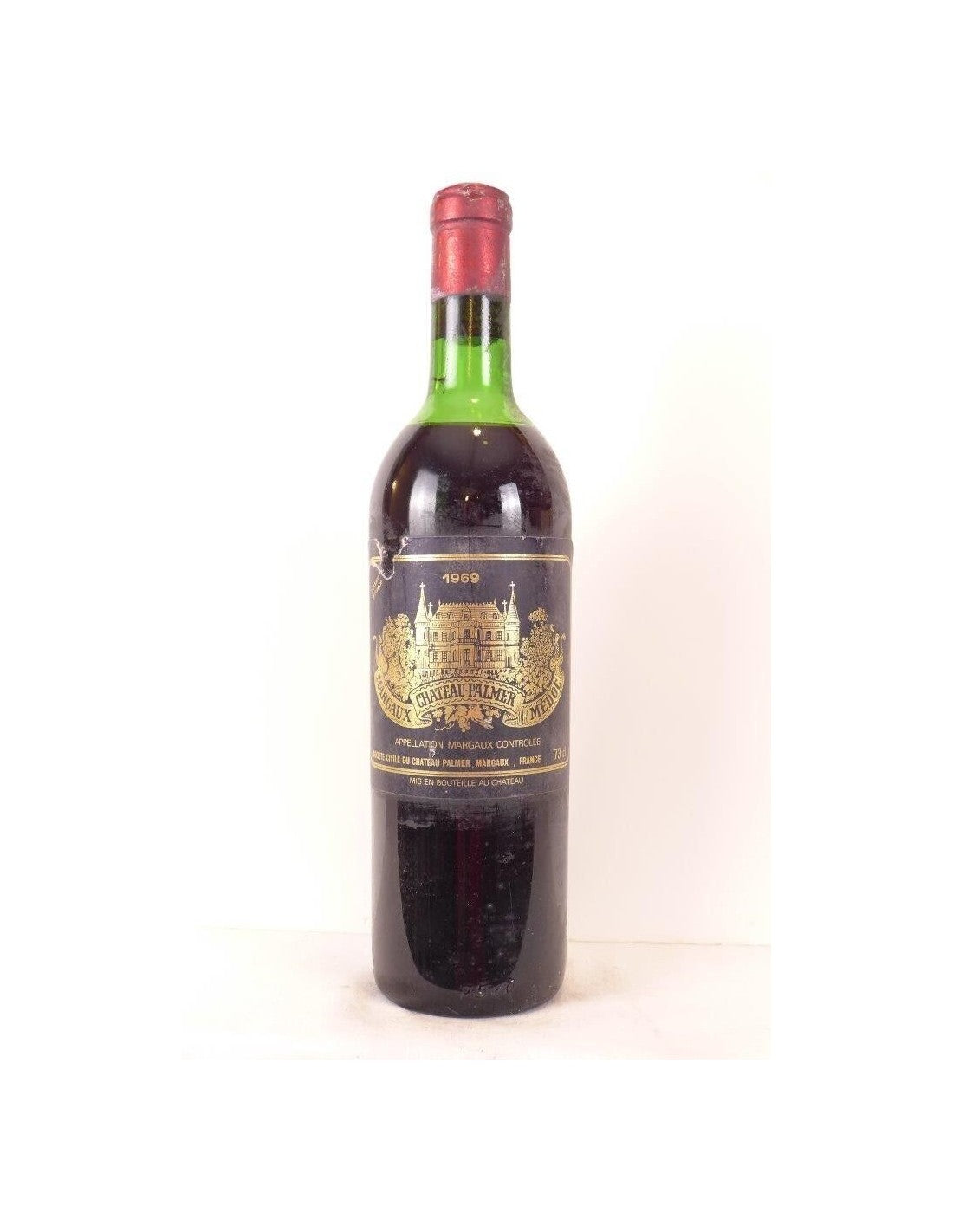 1969 - margaux - château palmer grand cru classé - rouge - bordeaux - Just Wines 