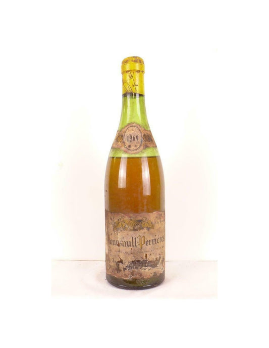 1969 - meursault - auguste morey-genelat perrières (niveau bas) - blanc - bourgogne - Just Wines 