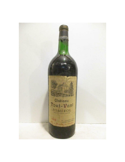 1969 - pomerol - château tout-vent (capsule abîmée) magnum 150 cl - rouge - bordeaux - Just Wines 