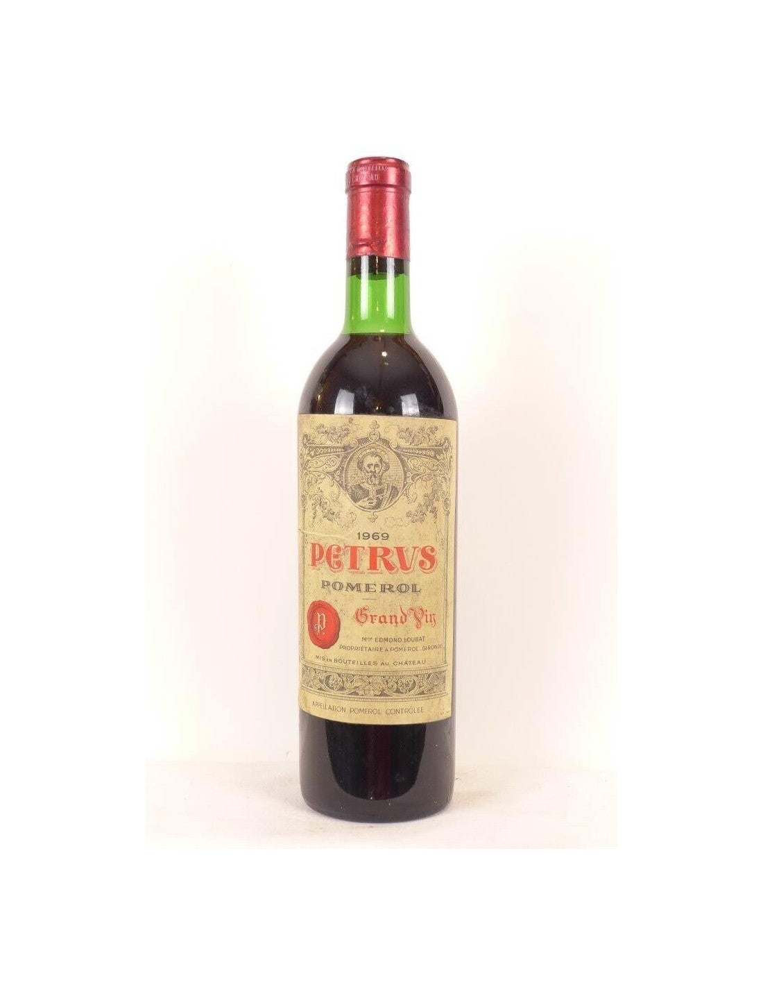 1969 - pomerol - petrus - rouge - bordeaux - Just Wines 