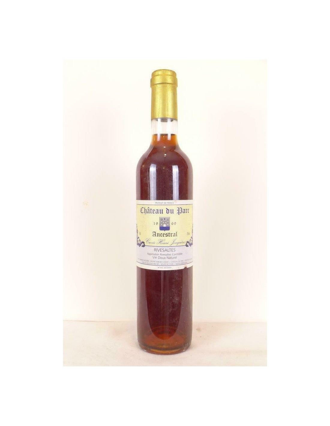 1969 - rivesaltes - château du parc ancestral cuvée henri jonquères 50 cl - VD blanc - roussillon - Just Wines 