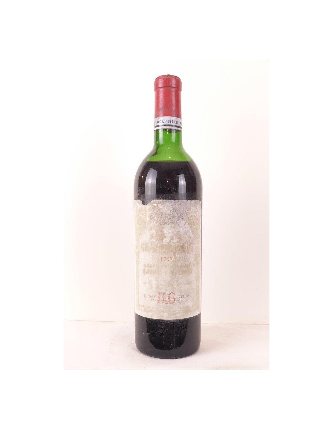 1969 - saint-émilion - château grand-pontet grand cru classé (étiquette fragile b1) - rouge - bordeaux - Just Wines 