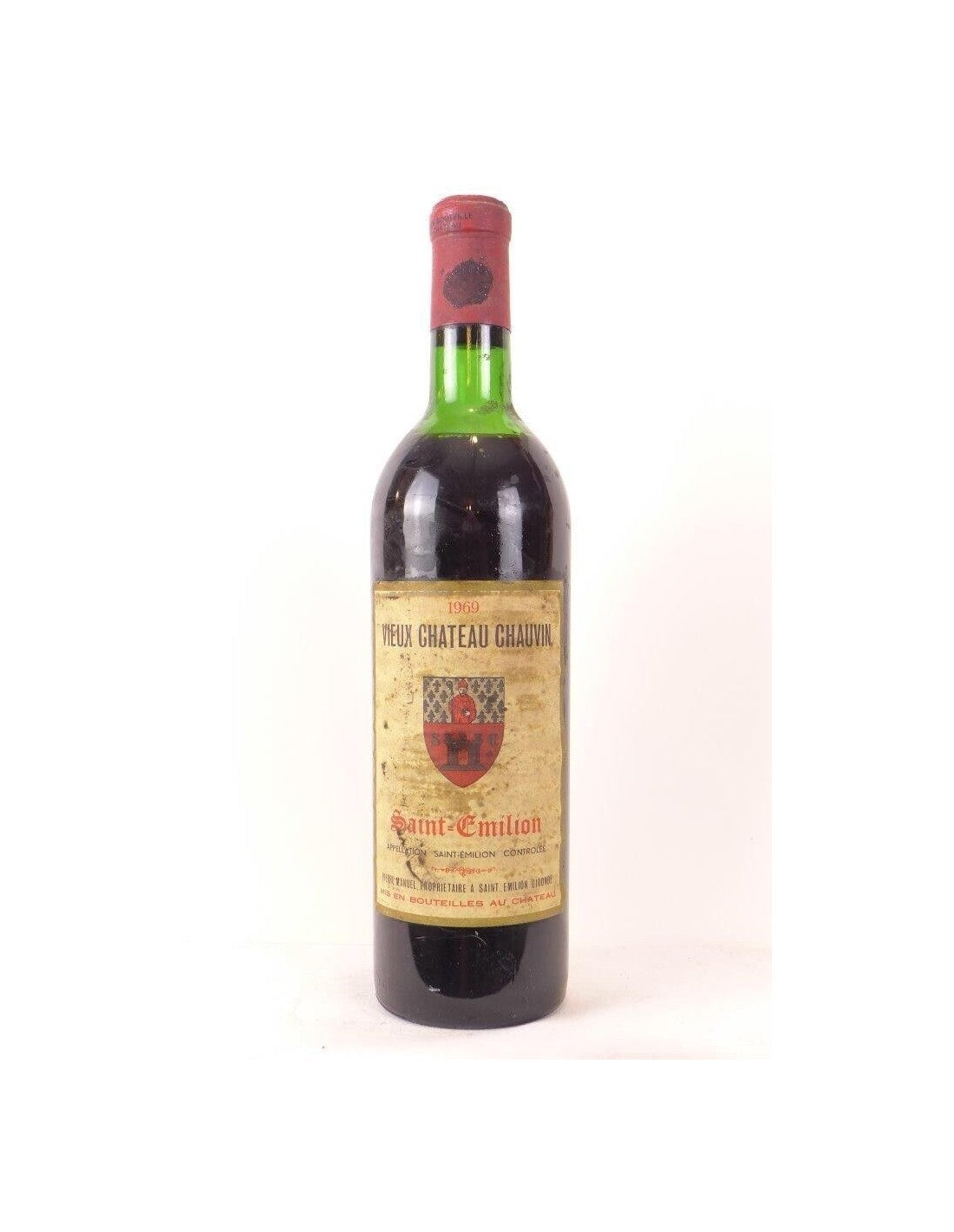 1969 - saint-émilion - vieux château chauvin (accro capsule) - rouge - bordeaux - Just Wines 