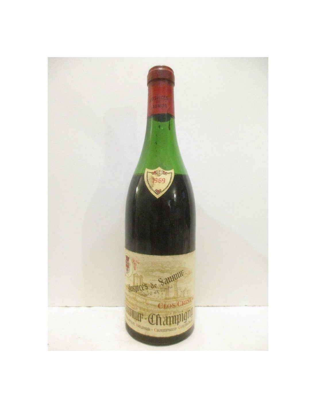 1969 - saumur-champigny - hospices de saumur clos cristal - Rouge - loire - anjou - Just Wines 