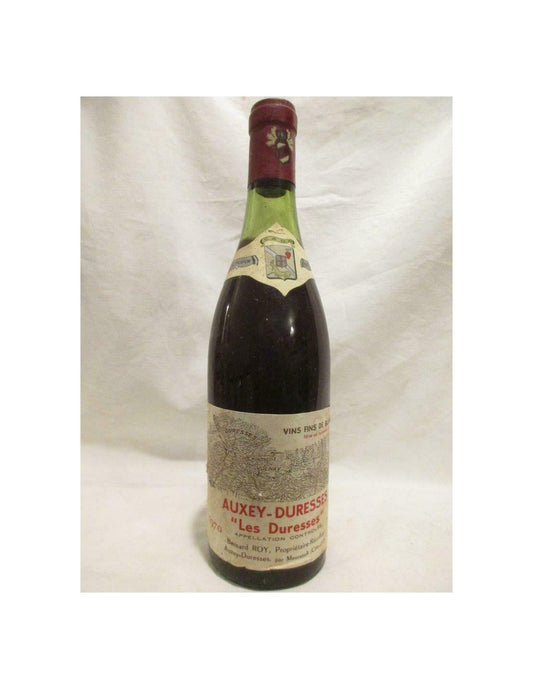 1970 - auxey-duresses - bernard roy les duresses - rouge - bourgogne - Just Wines 