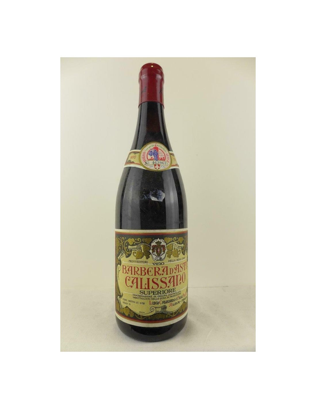 1970 - barbera d'asti - calissano (b2) - rouge - piémont Italie - Just Wines 