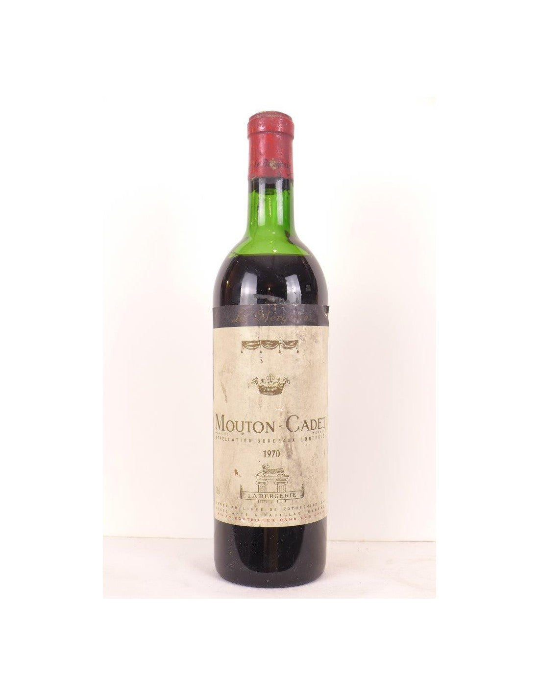 1970 - bordeaux - mouton-cadet baron philippe de rothschild - rouge - bordeaux - Just Wines 