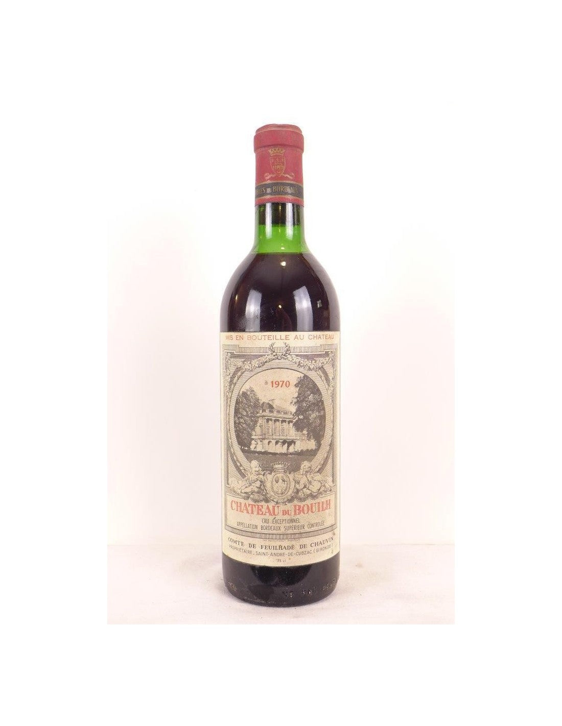 1970 - bordeaux supérieur - château du bouilh - rouge - bordeaux - Just Wines 