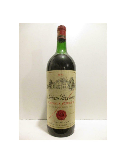 1970 - bordeaux supérieur - château recougne (b1) magnum 150 cl - rouge - bordeaux - Just Wines 