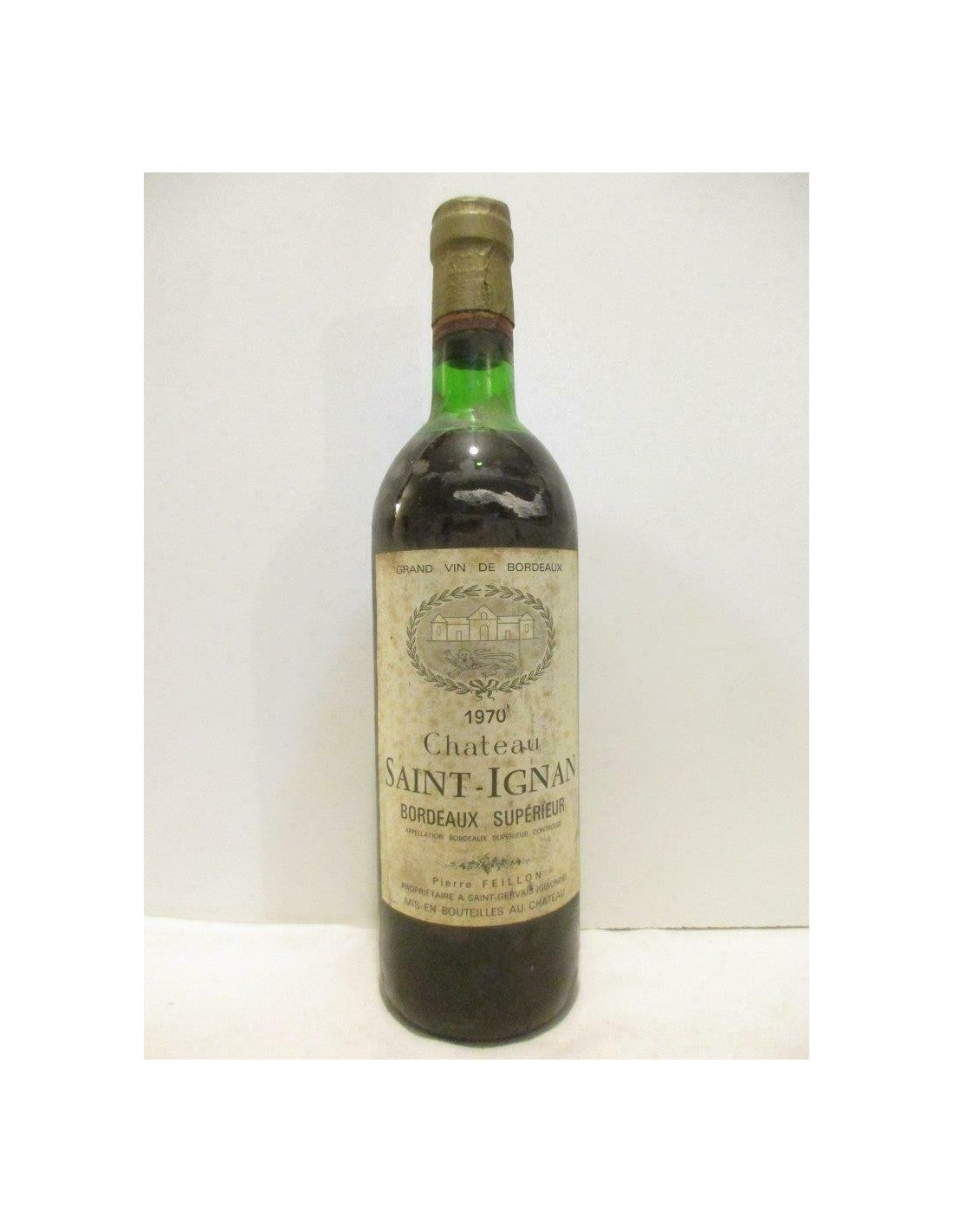 1970 - bordeaux supérieur - château saint-ignan - rouge - bordeaux - Just Wines 