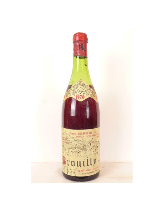 1970 - brouilly - domaine delachanal - rouge - beaujolais - Just Wines 