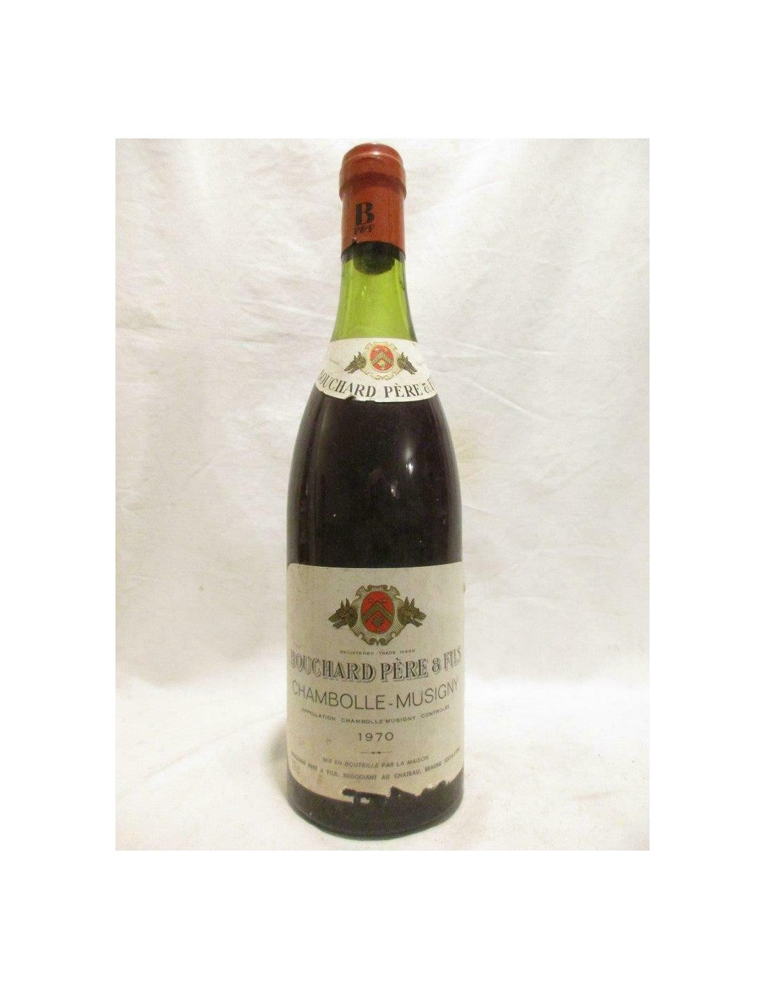 1970 - chambolle-musigny - bouchard père et fils (b2) - rouge - bourgogne - Just Wines 