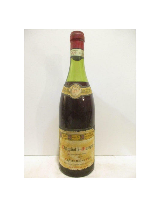 1970 - chambolle-musigny - clavelier - rouge - bourgogne - Just Wines 