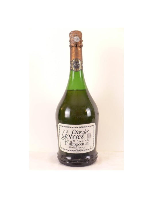 1970 - champagne - philipponnat clos des goisses mareuil-sur-ay (capsule abîmée) - pétillant - champagne - Just Wines 