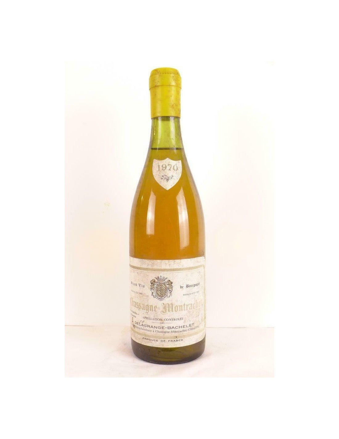 1970 - chassagne-montrachet - delagrange-bachelet - blanc - bourgogne - Just Wines 