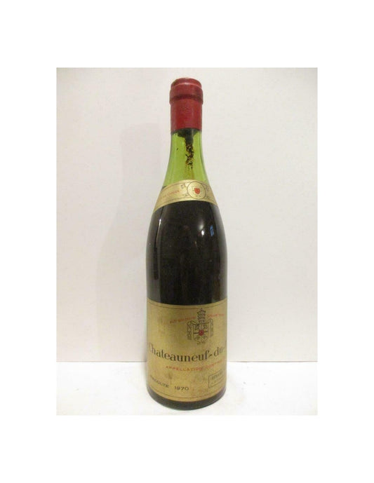 1970 - châteauneuf du pape - bérard père et fils - rouge - rhône - Just Wines 