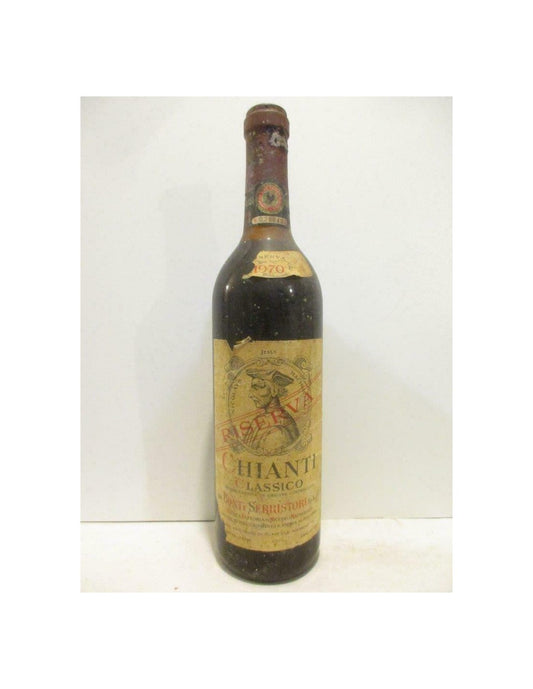 1970 - chianti classico - conti serristori (b1) - rouge - toscane Italie - Just Wines 