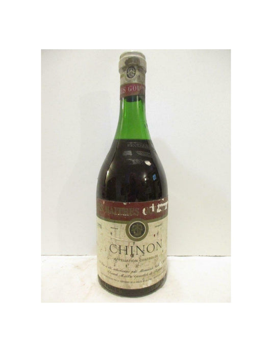 1970 - chinon - maîtres goustiers - rouge - loire - touraine - Just Wines 