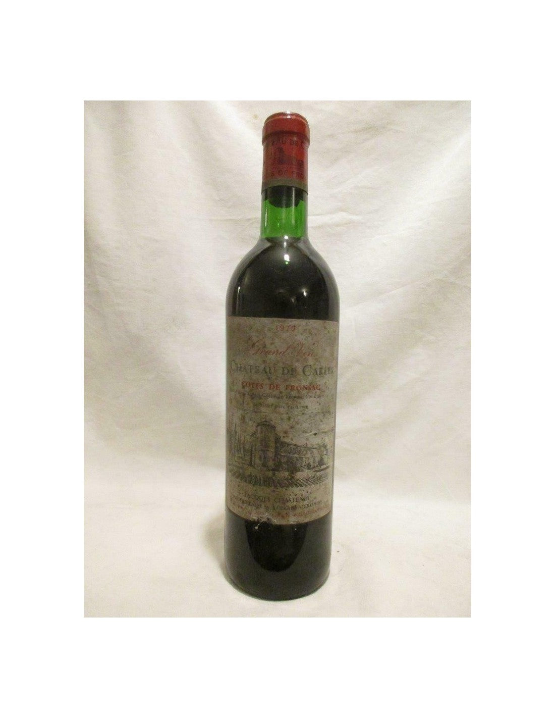 1970 - fronsac - château de carles (b3) - rouge - bordeaux - Just Wines 