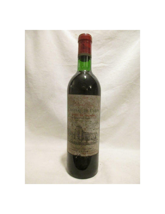 1970 - fronsac - château de carles (b3) - rouge - bordeaux - Just Wines 