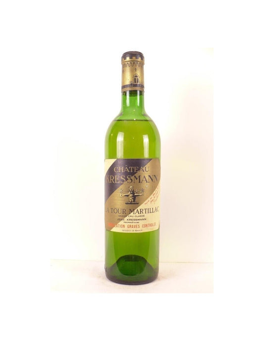 1970 - graves - château la tour martillac grand cru classé - blanc - bordeaux - Just Wines 