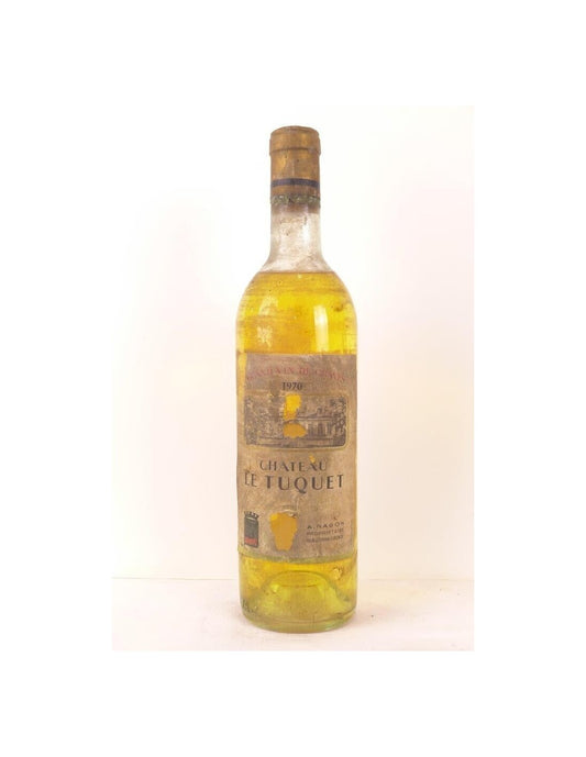 1970 - graves - château le tuquet - blanc - bordeaux - Just Wines 