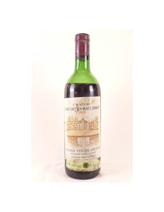 1970 - graves - château les carmes haut-brion (capsule abîmée) - rouge - bordeaux - Just Wines 