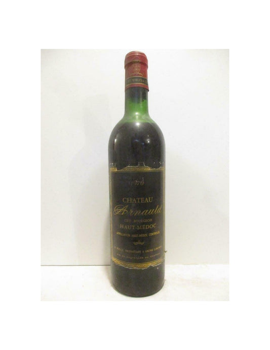 1970 - haut-médoc - château arnauld cru bourgeois (étiquette abîmée) - rouge - bordeaux - Just Wines 