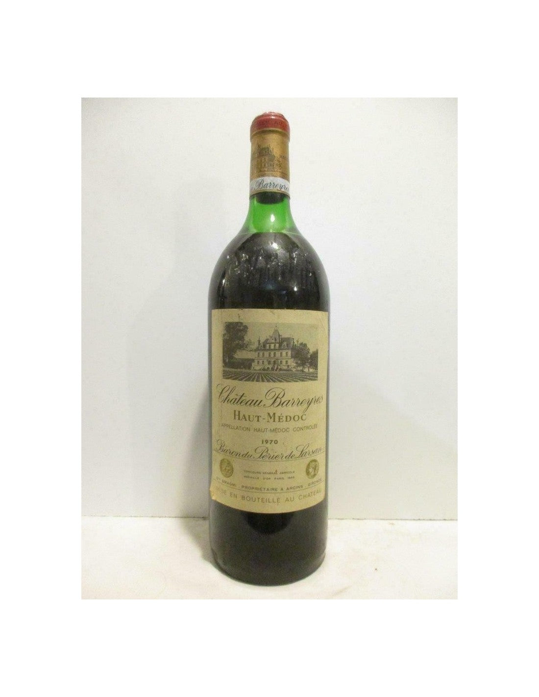 1970 - haut-médoc - château barreyres magnum 150 cl - rouge - bordeaux - Just Wines 