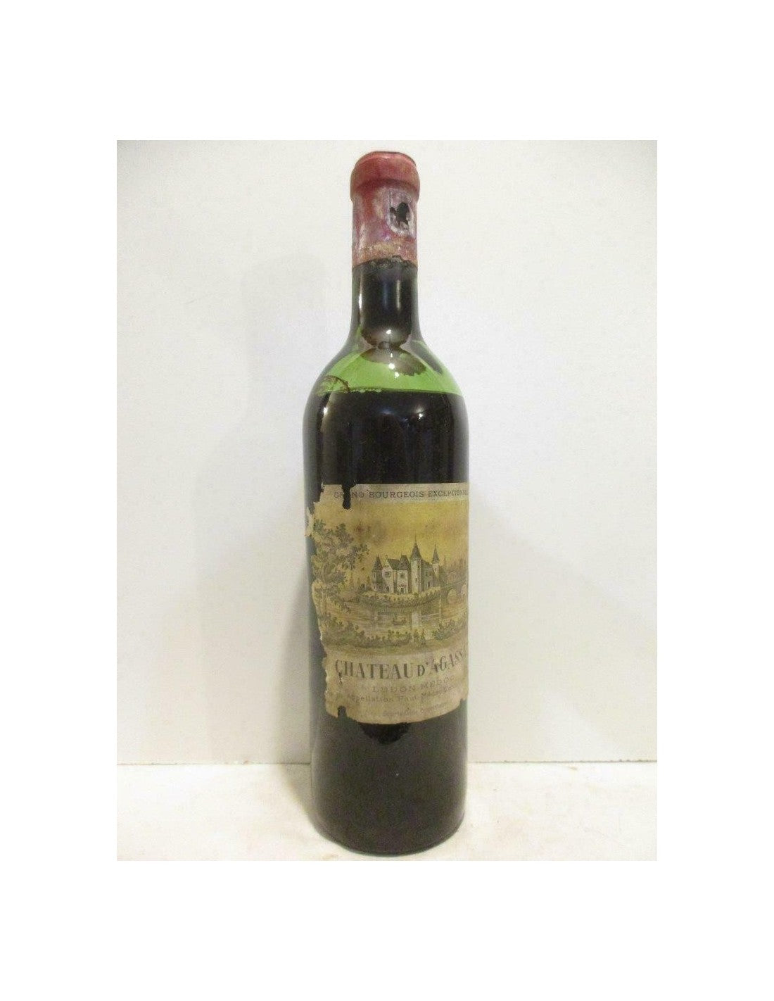 1970 - haut-médoc - château d'agassac cru bourgeois exceptionnel (étiquette et capsule abîmées) - rouge - bordeaux - Just Wines 