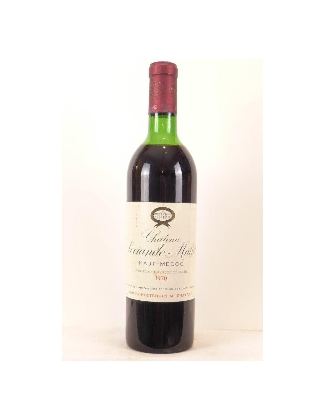 1970 - haut-médoc - château sociando-mallet (b1) - rouge - bordeaux - Just Wines 