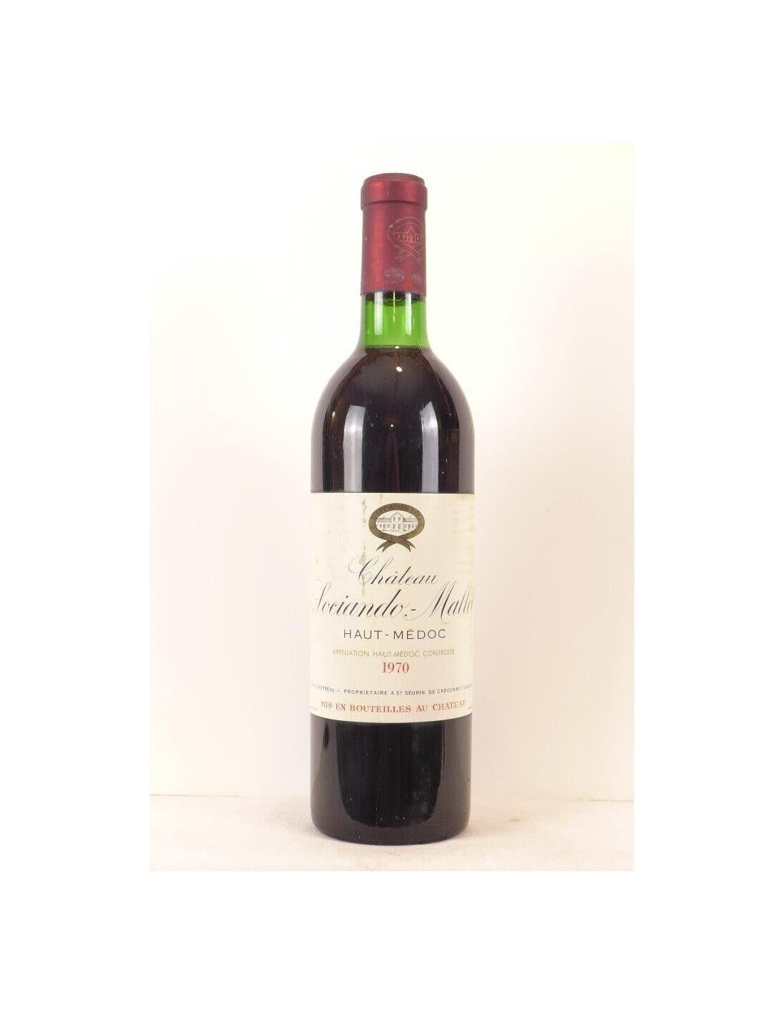 1970 - haut-médoc - château sociando-mallet - rouge - bordeaux - Just Wines 