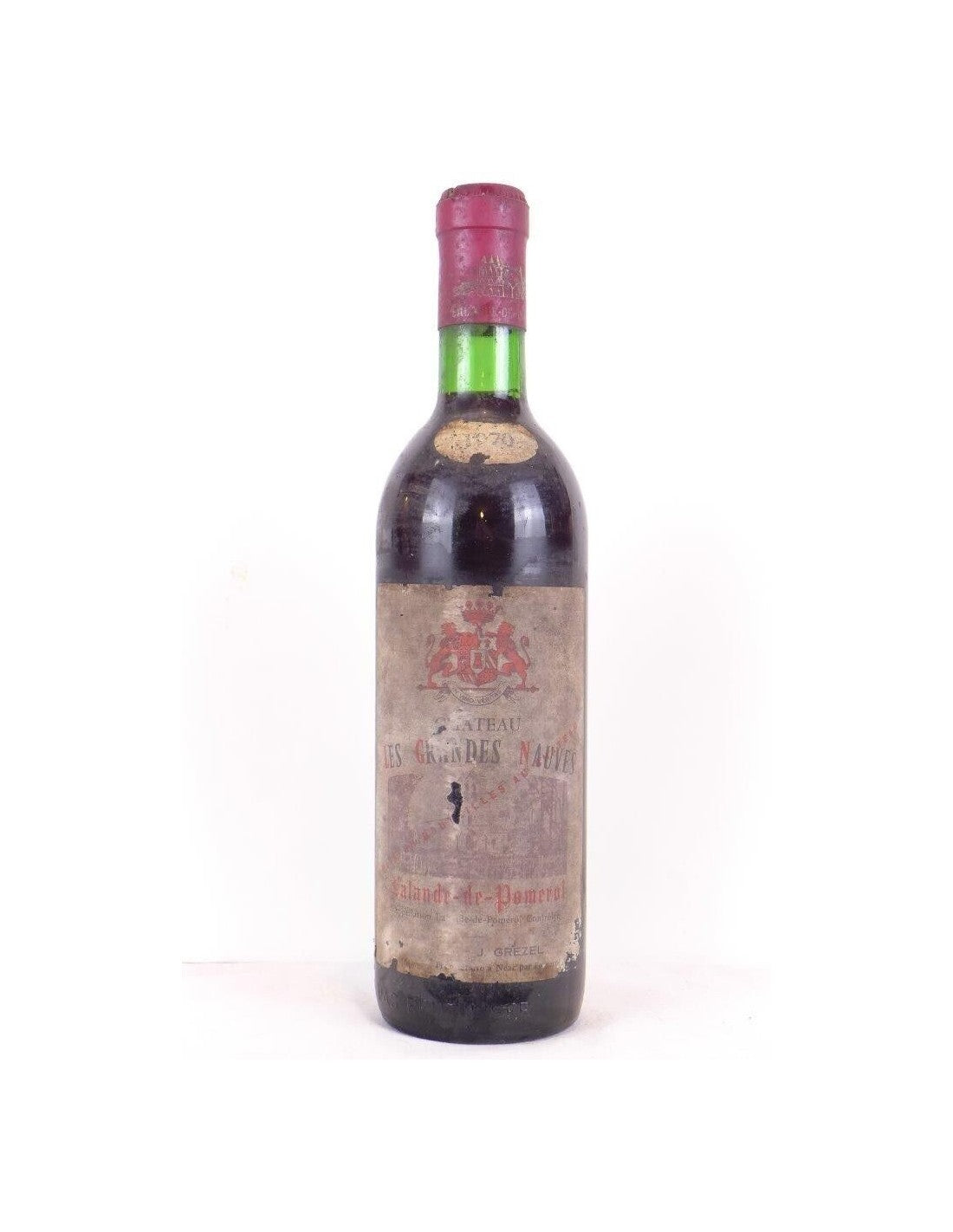 1970 - lalande de pomerol - château les grandes nauves - rouge - bordeaux - Just Wines 