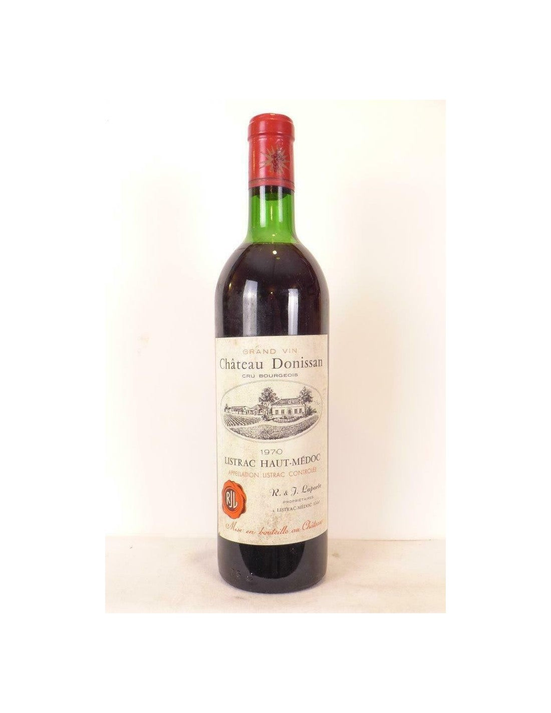 1970 - listrac - château donissan cru bourgeois (b1) - rouge - bordeaux - Just Wines 