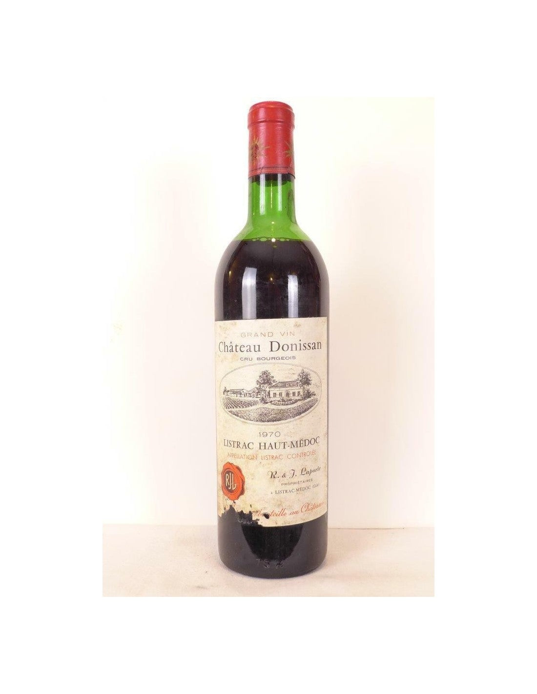 1970 - listrac - château donissan cru bourgeois - rouge - bordeaux - Just Wines 