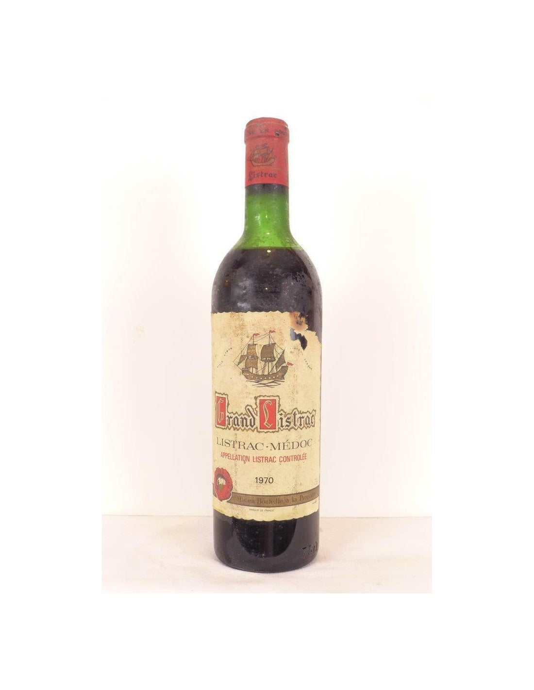 1970 - listrac - grand listrac - rouge - bordeaux - Just Wines 