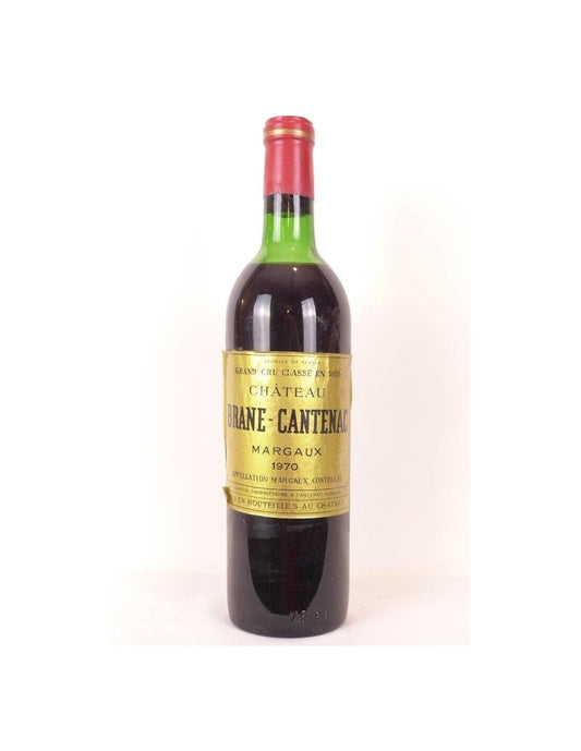 1970 - margaux - château brane-cantenac grand cru classé (b1) - rouge - bordeaux - Just Wines 