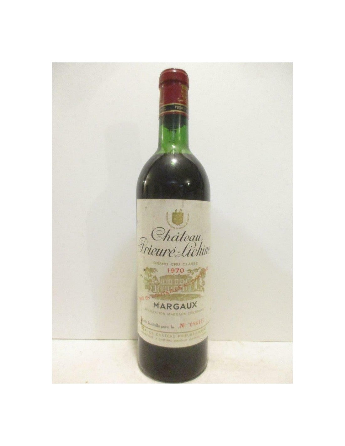 1970 - margaux - château prieuré-lichine grand cru classé (b1) - rouge - bordeaux - Just Wines 