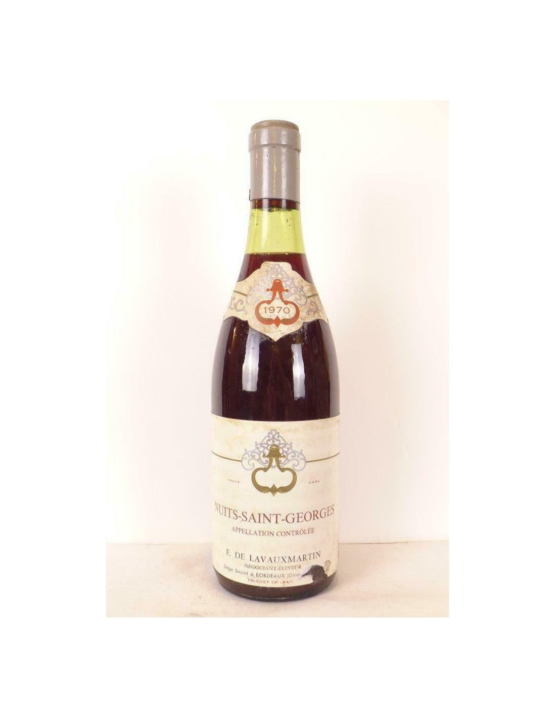 1970 - nuits saint-georges - de lavauxmartin - rouge - bourgogne - Just Wines 