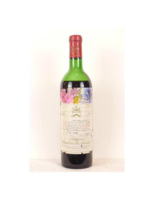 1970 - pauillac - château mouton-rothschild grand cru classé (accro capsule) - rouge - bordeaux - Just Wines 