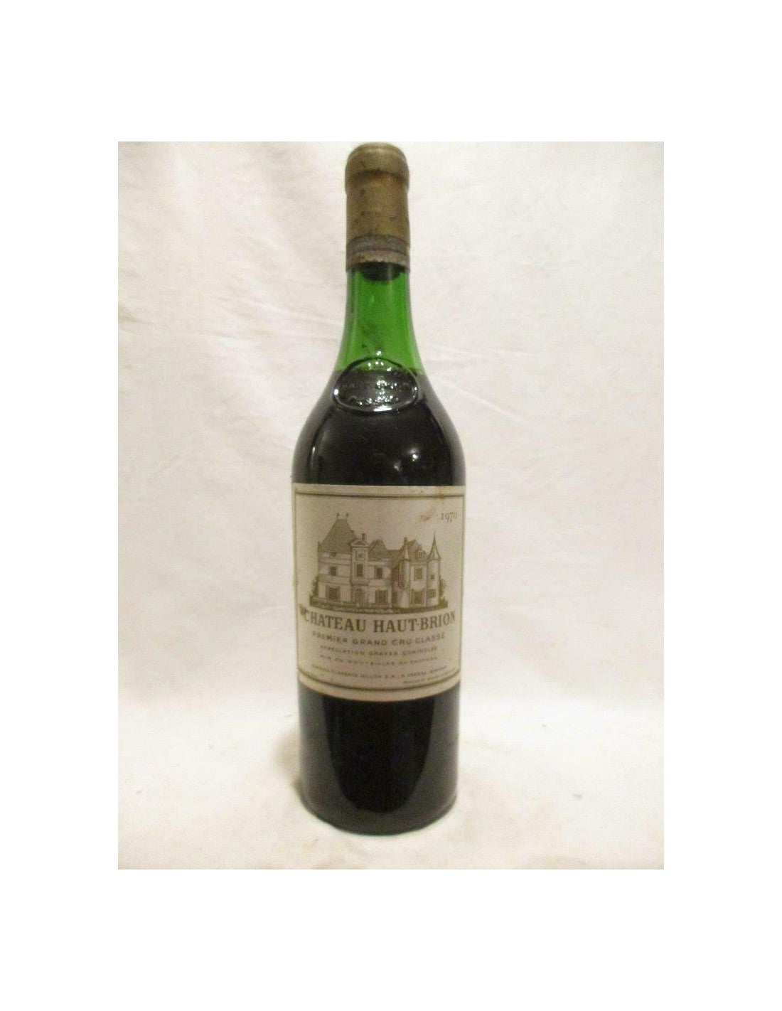 1970 - pessac-léognan - château haut-brion grand cru classé - rouge - bordeaux - Just Wines 