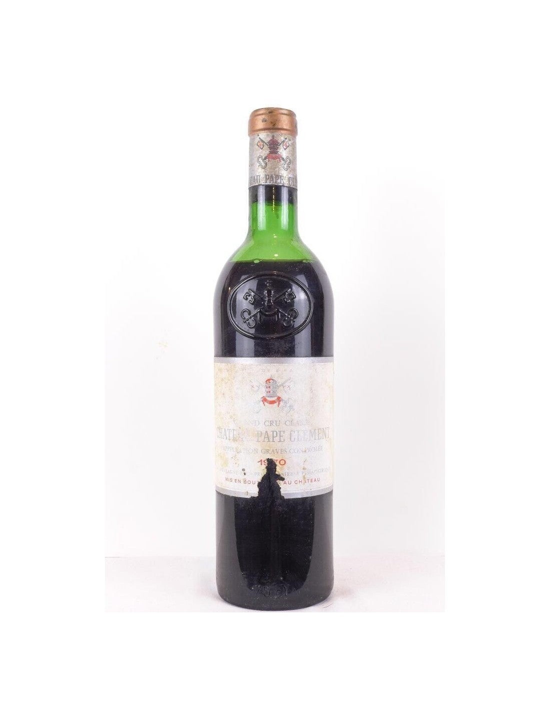 1970 - pessac-léognan - château pape clément grand cru classé (accro étiquette) - rouge - bordeaux - Just Wines 