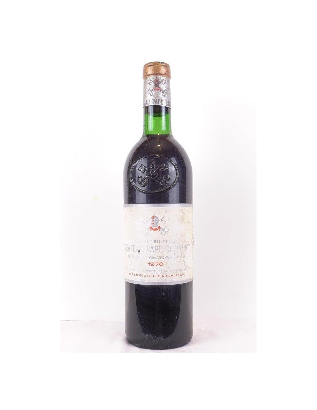 1970 - pessac-léognan - château pape clément grand cru classé (b1) - rouge - bordeaux - Just Wines 