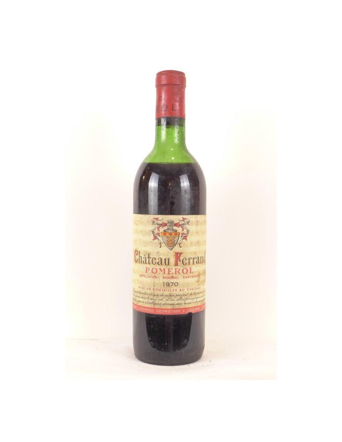 1970 - pomerol - château ferrand - rouge - bordeaux - Just Wines 