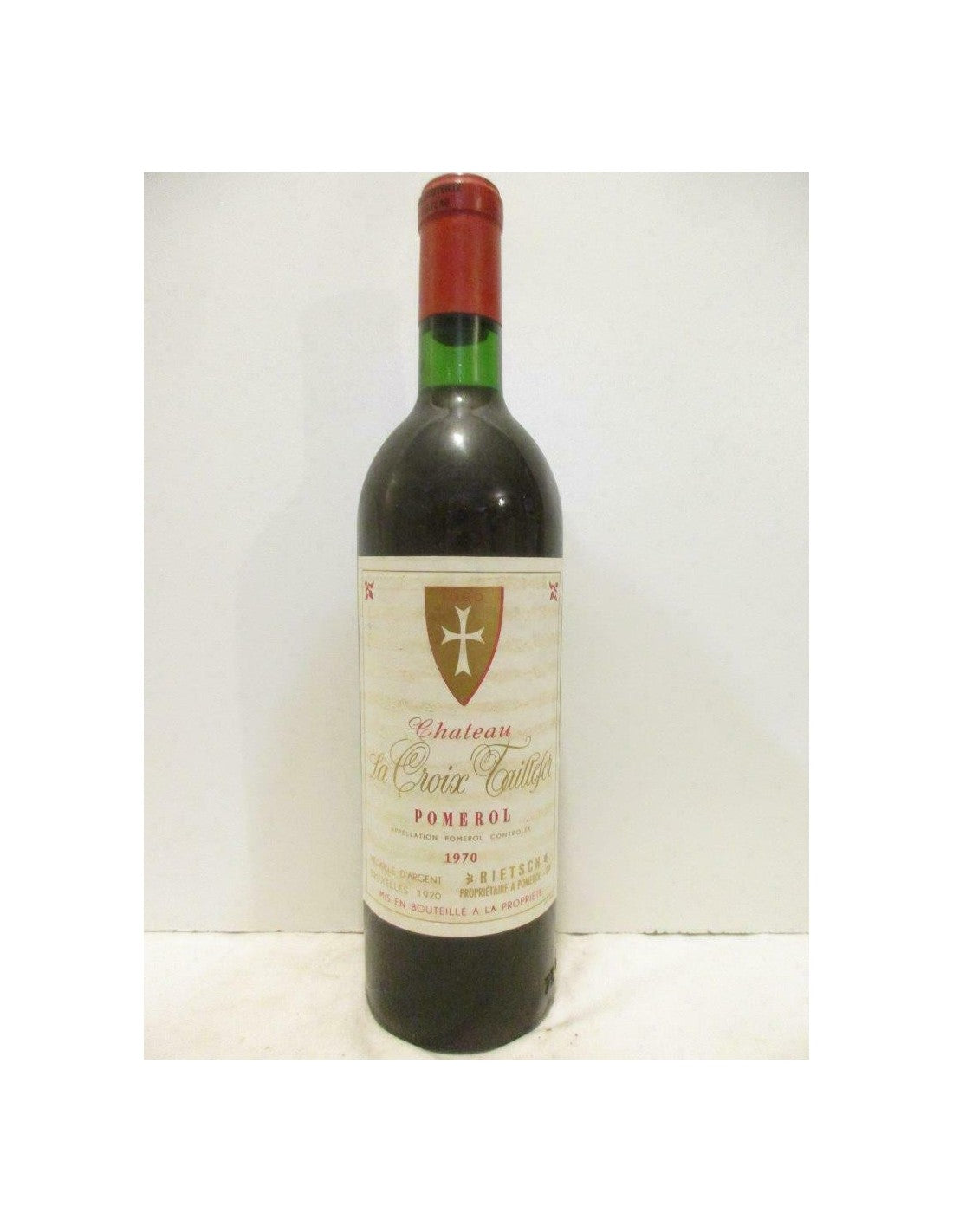 1970 - pomerol - château la croix taillefer - rouge - bordeaux - Just Wines 