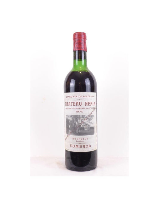 1970 - pomerol - château nenin - rouge - bordeaux - Just Wines 