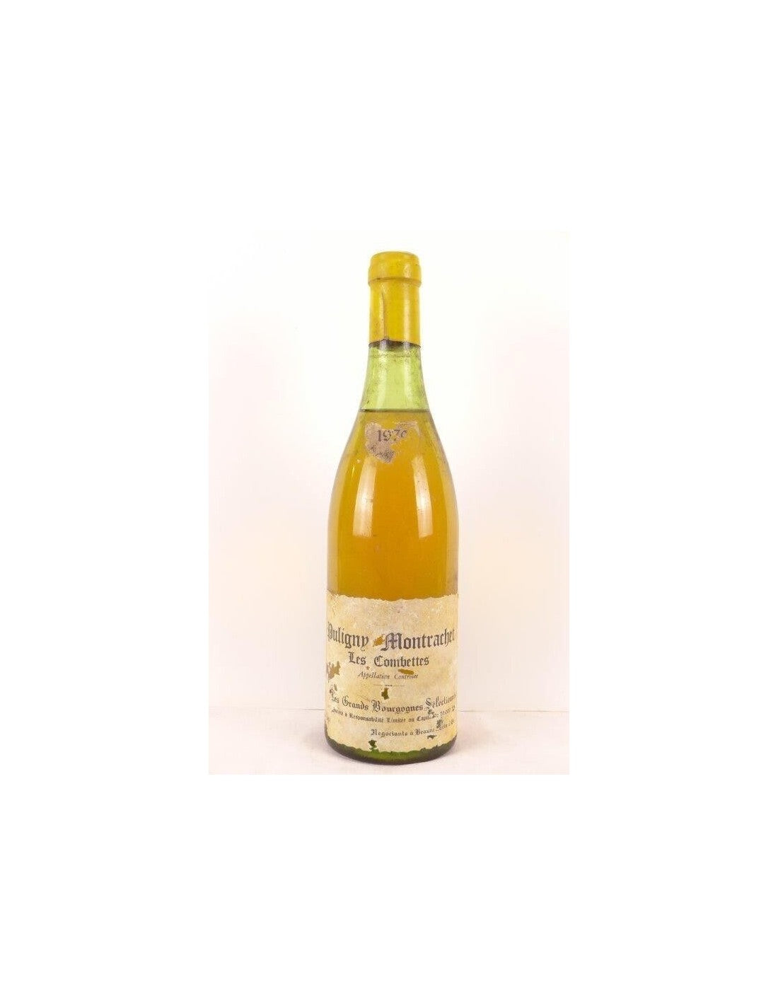 1970 - puligny-montrachet - négoce les combettes (année à peine lisible) - blanc - bourgogne - Just Wines 