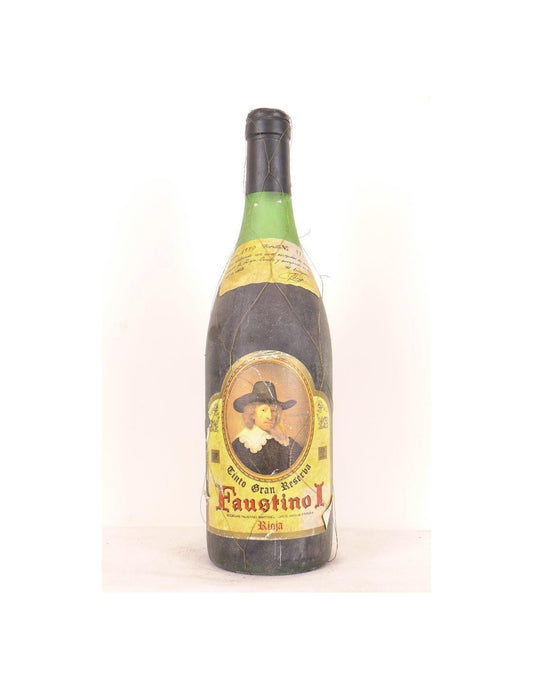 1970 - rioja gran reserva - faustino I (capsule abîmée) - rouge - Espagne - Just Wines 