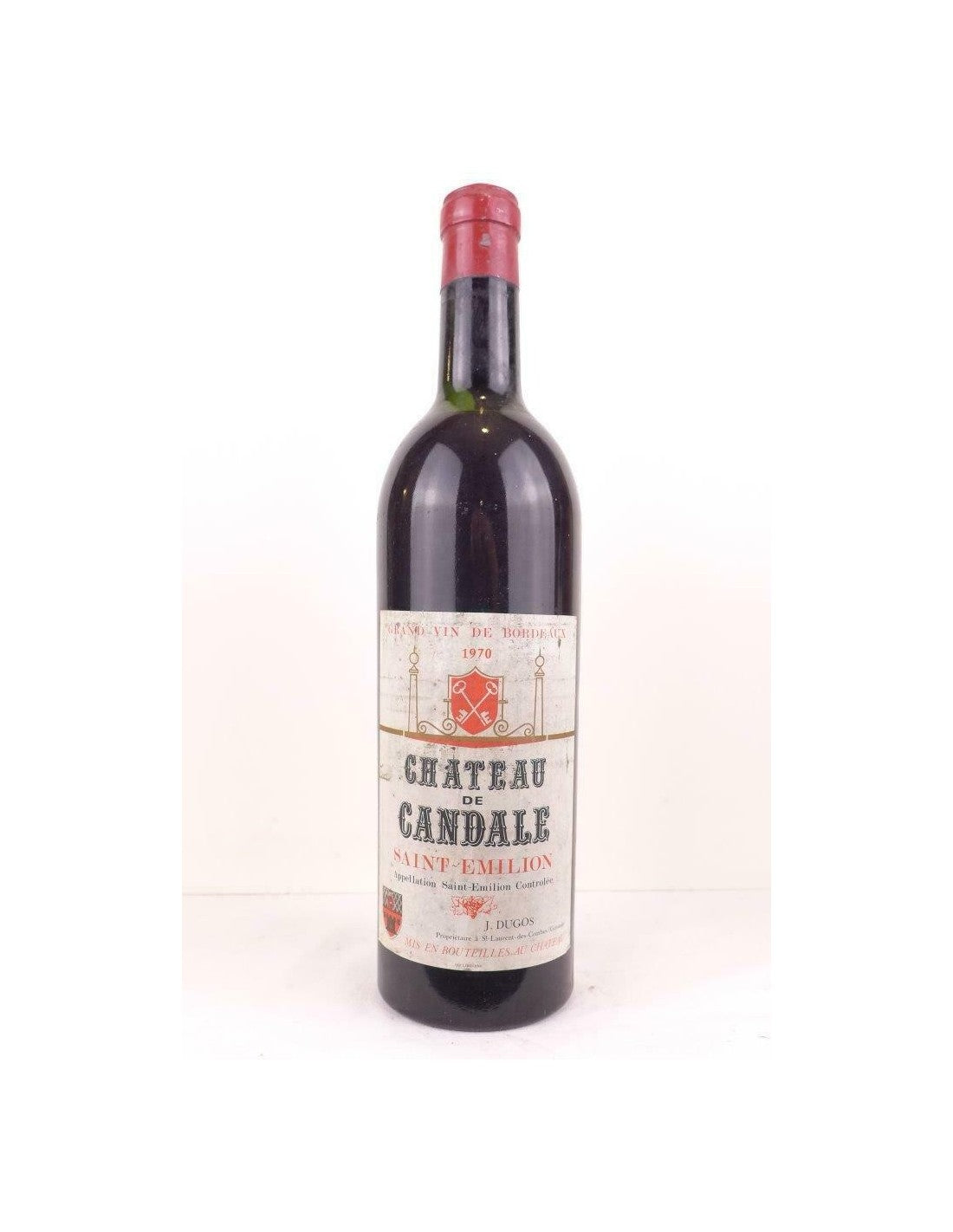 1970 - saint-émilion - château de candale - rouge - bordeaux - Just Wines 